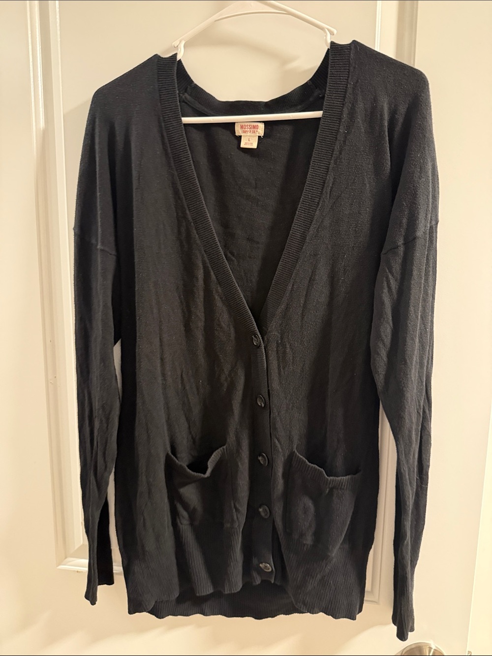 🥳 5 for $25 BUNDLE Mossimo Supply Co. Black V-Neck Button-Up Pocket Cardigan